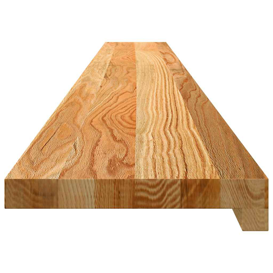 Vensterbanken 2 st 160x20x2 cm massief eikenhout lichtbruin