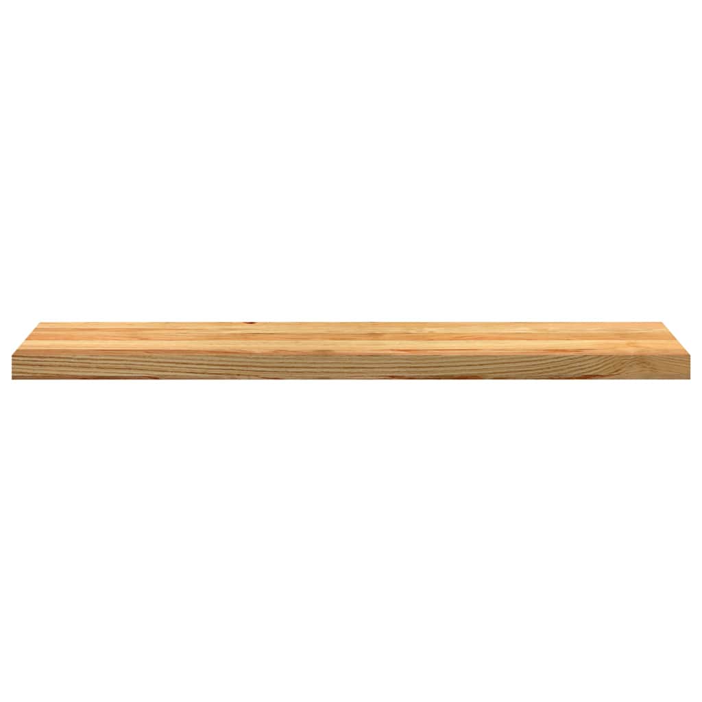 Vensterbanken 2 st 110x25x2 cm massief eikenhout lichtbruin