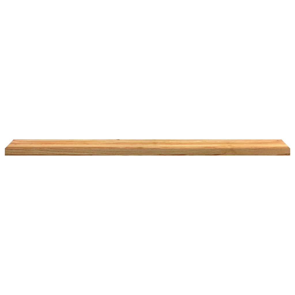 Vensterbanken 2 st 160x25x2 cm massief eikenhout lichtbruin