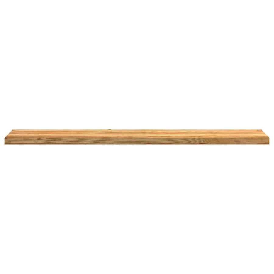 Vensterbanken 2 st 160x25x2 cm massief eikenhout lichtbruin