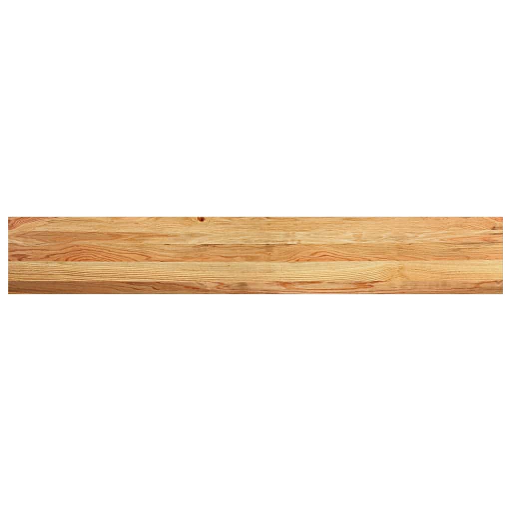 Vensterbanken 2 st 160x25x2 cm massief eikenhout lichtbruin