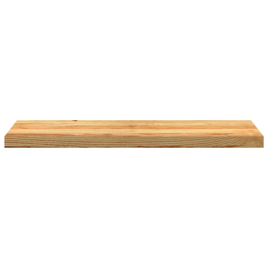 Vensterbanken 2 st 90x30x2 cm massief eikenhout lichtbruin