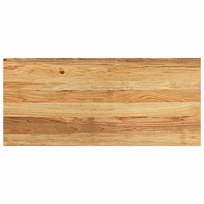 Vensterbanken 2 st 90x40x2 cm massief eikenhout lichtbruin