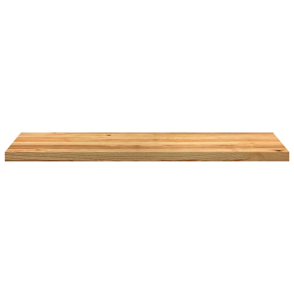 Vensterbanken 2 st 120x40x2 cm massief eikenhout lichtbruin