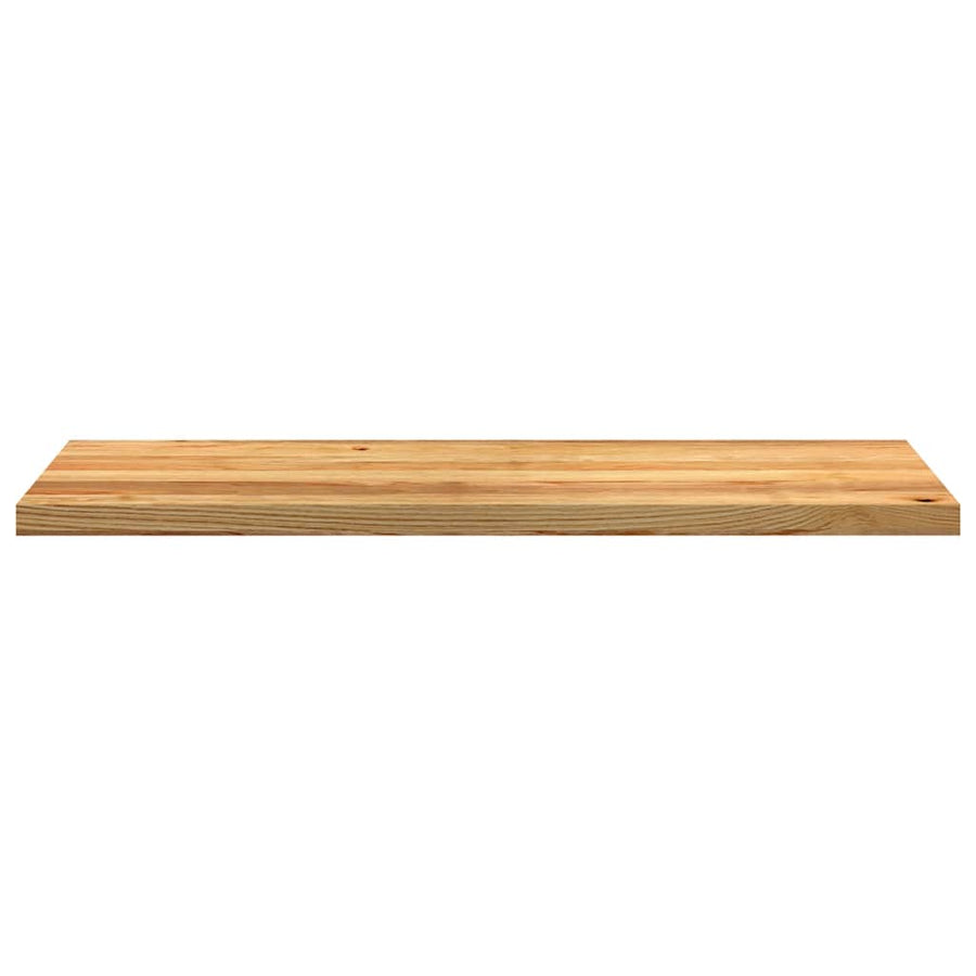 Vensterbanken 2 st 120x40x2 cm massief eikenhout lichtbruin