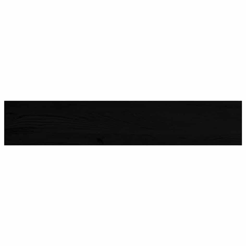 Vensterbanken 2 st 80x15x2 cm massief eikenhout donkerbruin