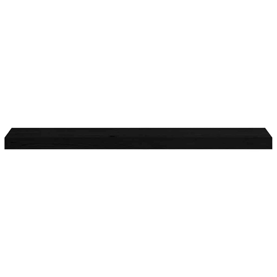 Vensterbanken 2 st 90x15x2 cm massief eikenhout donkerbruin