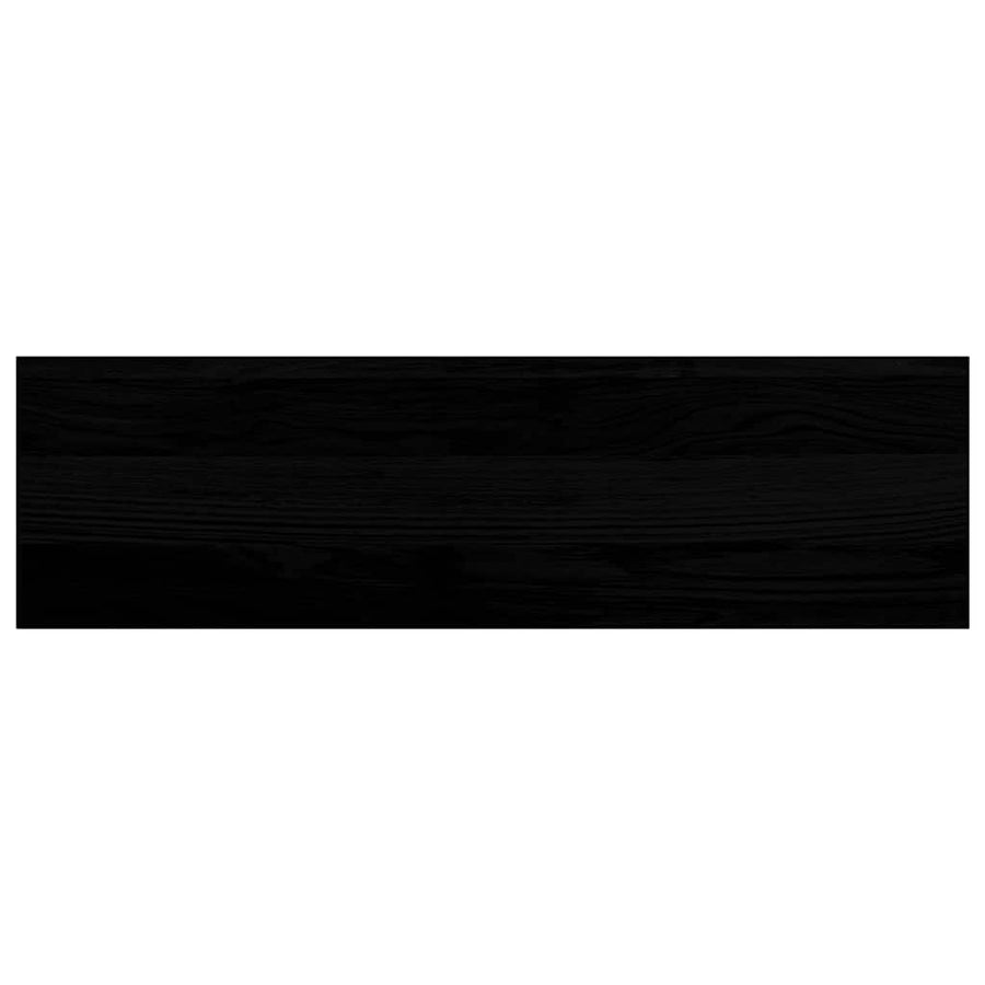 Vensterbanken 2 st 70x20x2 cm massief eikenhout donkerbruin