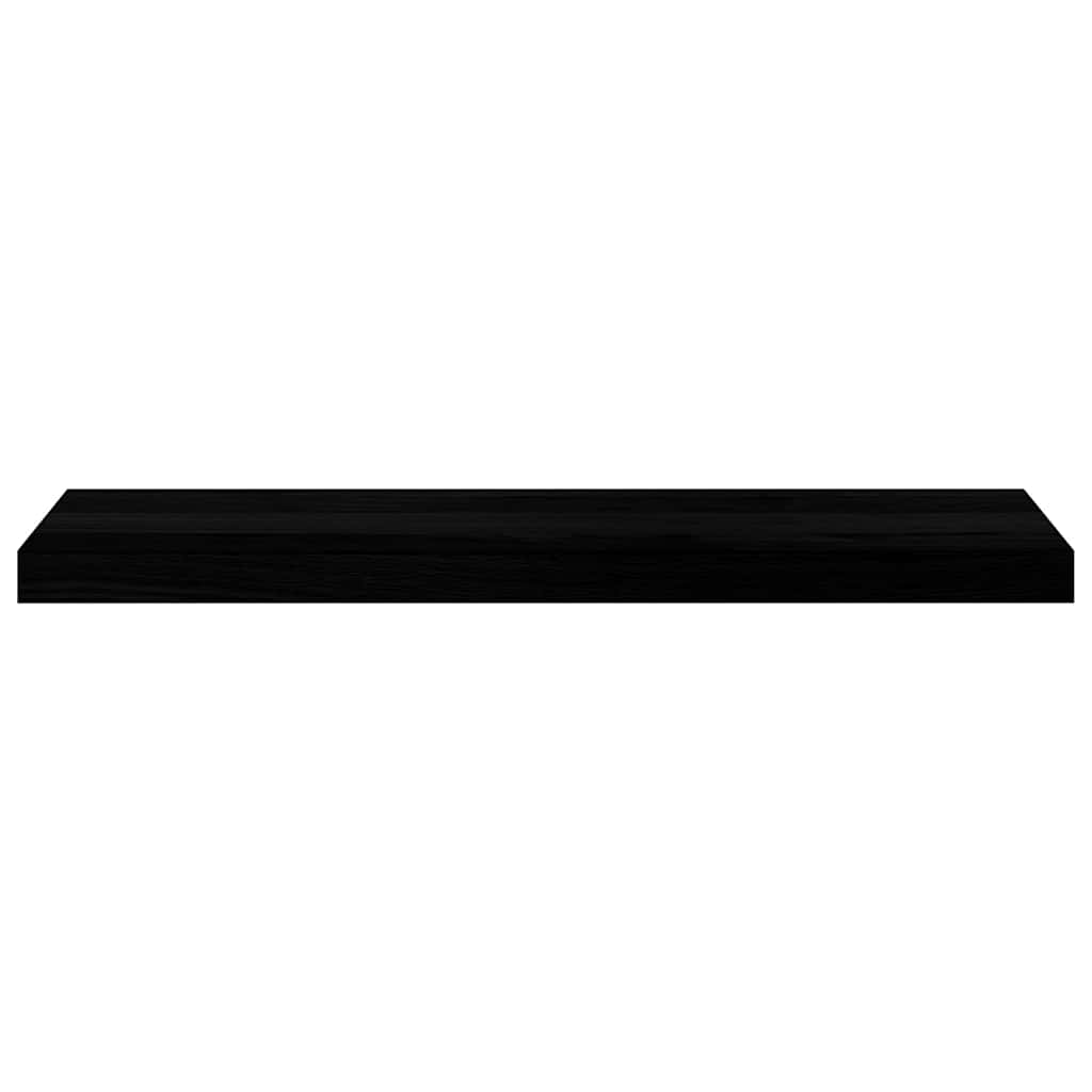 Vensterbanken 2 st 80x20x2 cm massief eikenhout donkerbruin