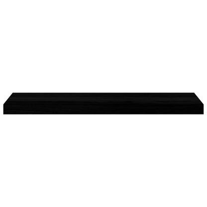 Vensterbanken 2 st 80x20x2 cm massief eikenhout donkerbruin
