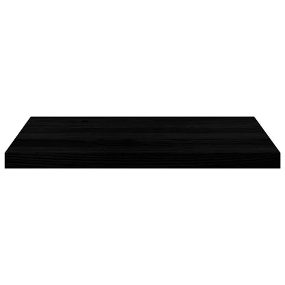 Vensterbanken 2 st 70x40x2 cm massief eikenhout donkerbruin