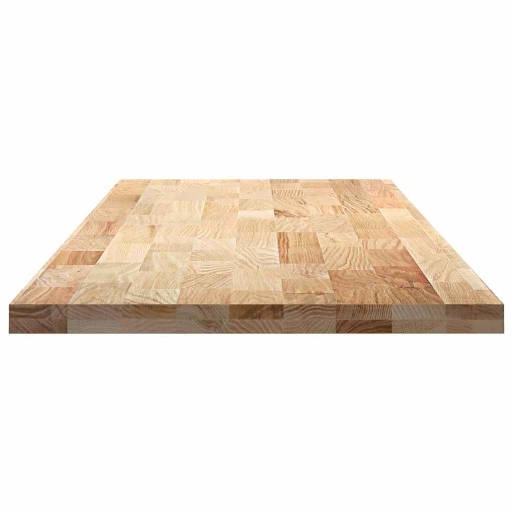 Keuken werkblad rechthoekig 300x63,5x4 cm massief eikenhout