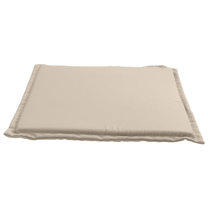 Tuinzitkussens 2 st vierkant 45x45x2 cm taupe