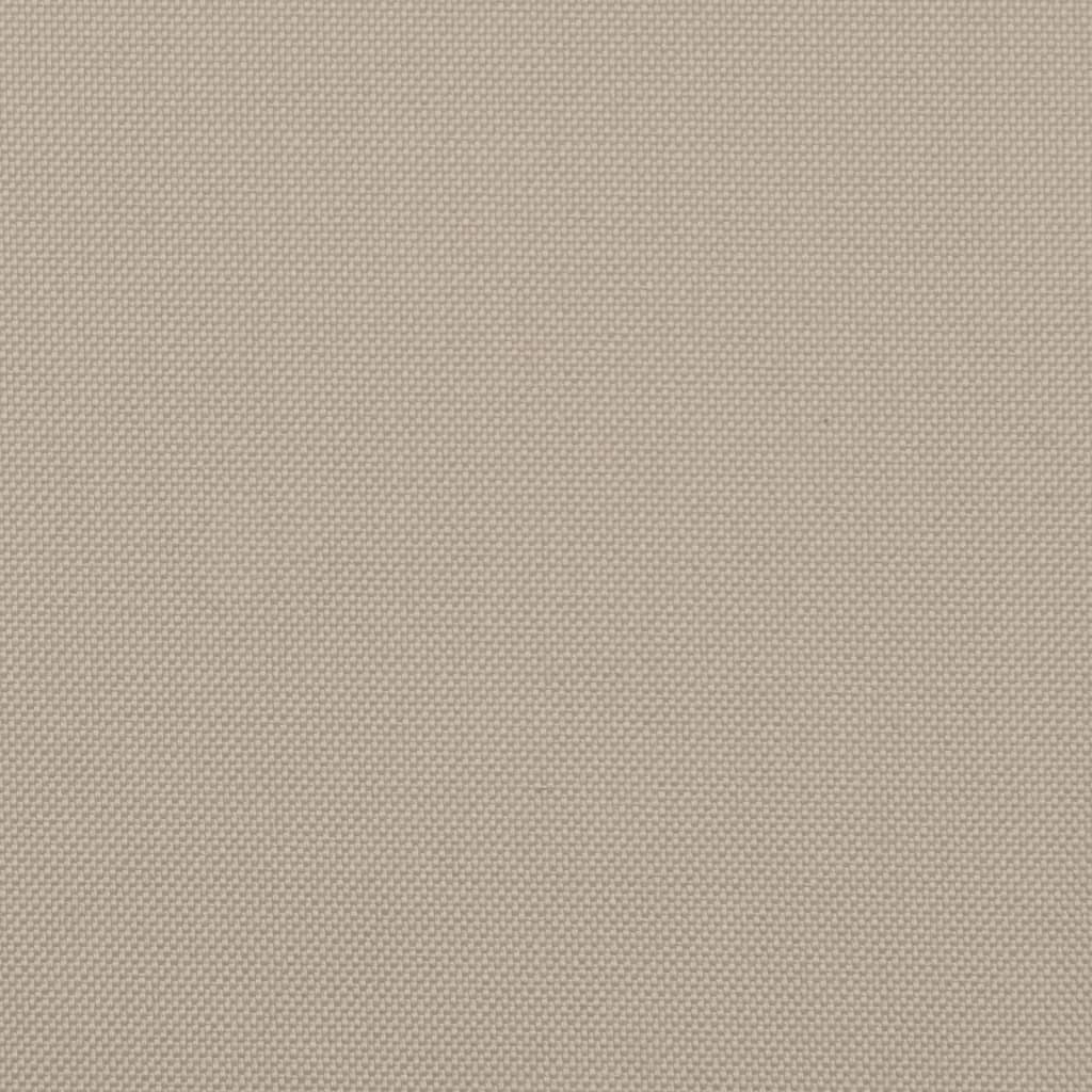 Tuinzitkussens 2 st vierkant 45x45x2 cm taupe