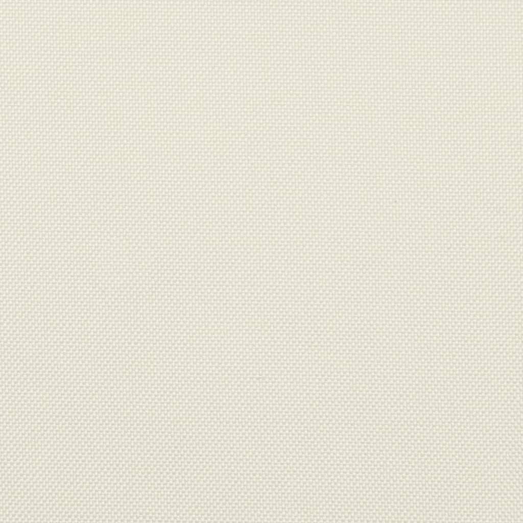 Tuinzitkussens 2 st vierkant 45x45x2 cm crèmekleurig