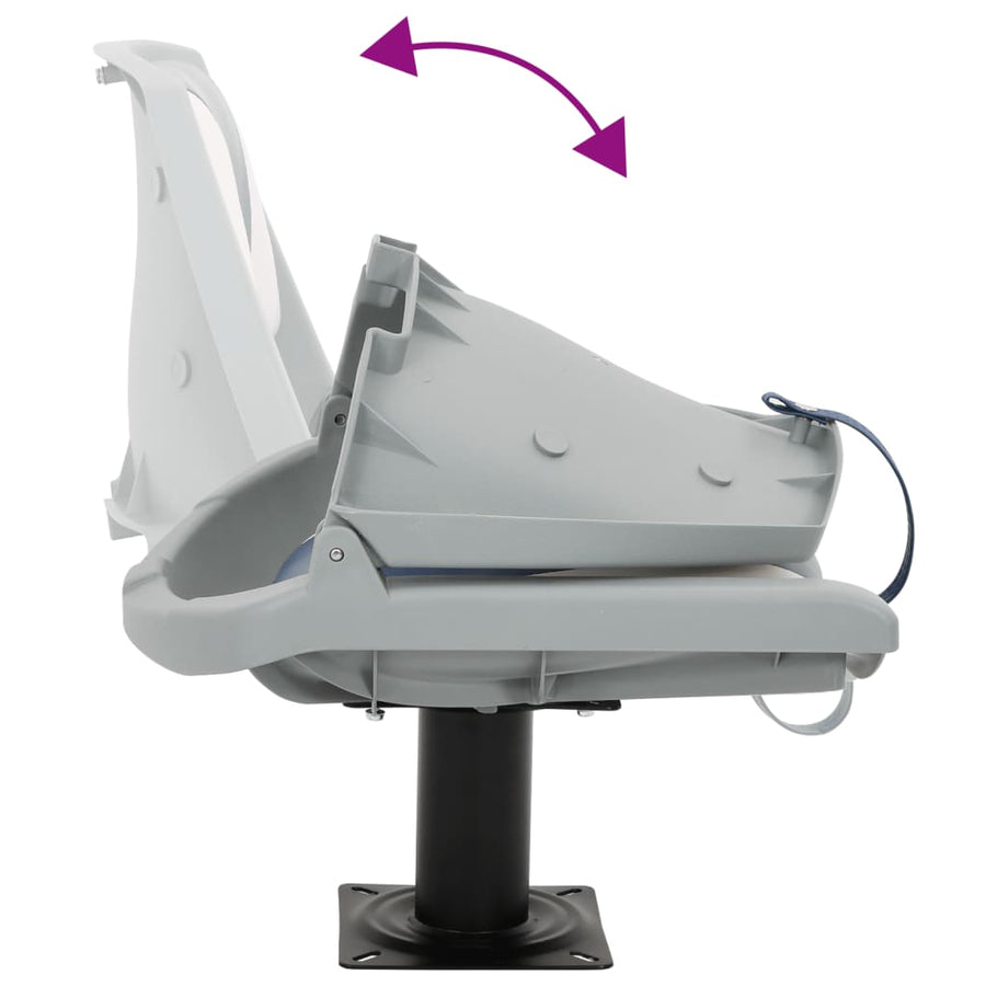2-Delige Bootstoelenset Inklapbaar 48X51X41 Cm 2