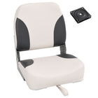 Boat Seat 1 Set Foldable Low Back Fixation Loop 2