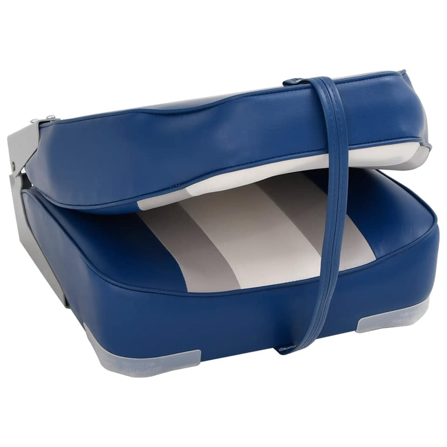 2-Delige Bootstoelenset Met Hoge Rugleuning Inklapbaar 2