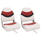 Bootstoelen 2 st inklapbaar 44x38x55 cm