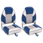 Bootstoelen 2 st inklapbaar 39x43x58 cm