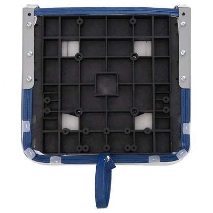 Bootstoelen 2 st inklapbaar met hoge rugleuning 39x43x58 cm