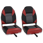 Bootstoelen 2 st inklapbaar 39x43x58 cm