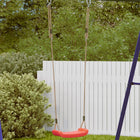 Children's Swing Seat 1-person Adjustable Rope Red