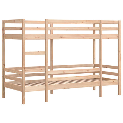 Stapelbed massief grenenhout 80x200 cm
