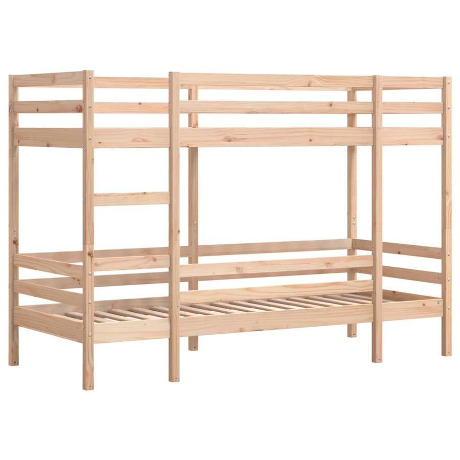 Stapelbed massief grenenhout 90x200 cm