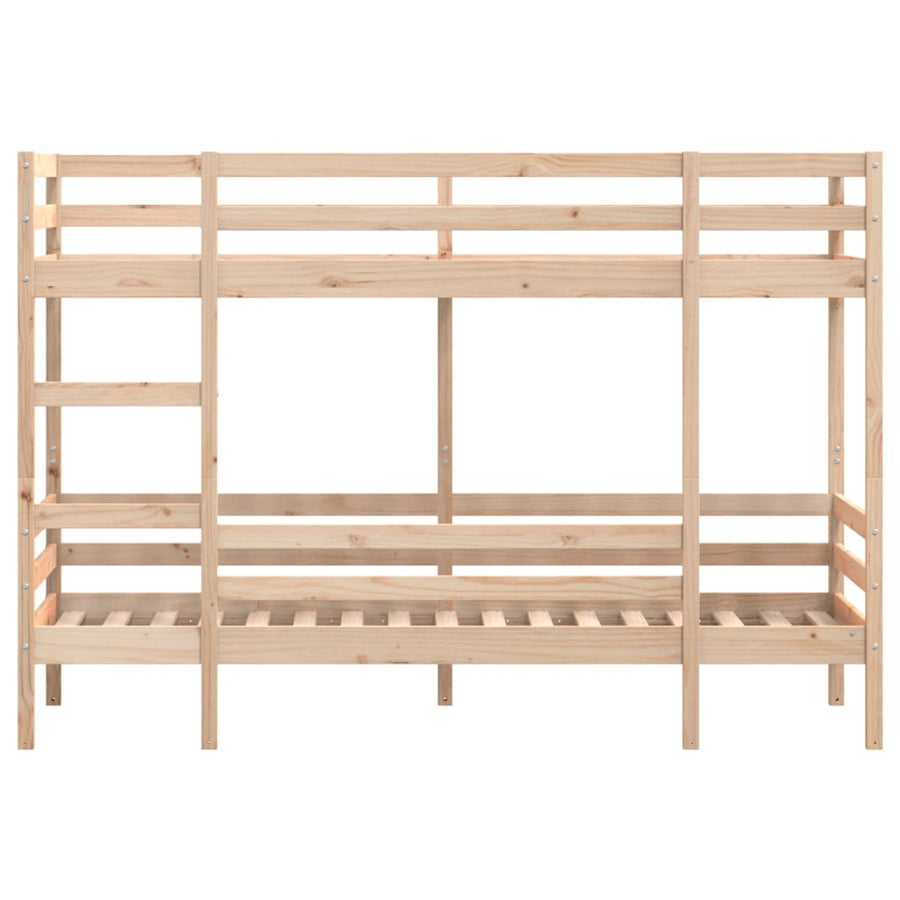 Stapelbed massief grenenhout 90x200 cm