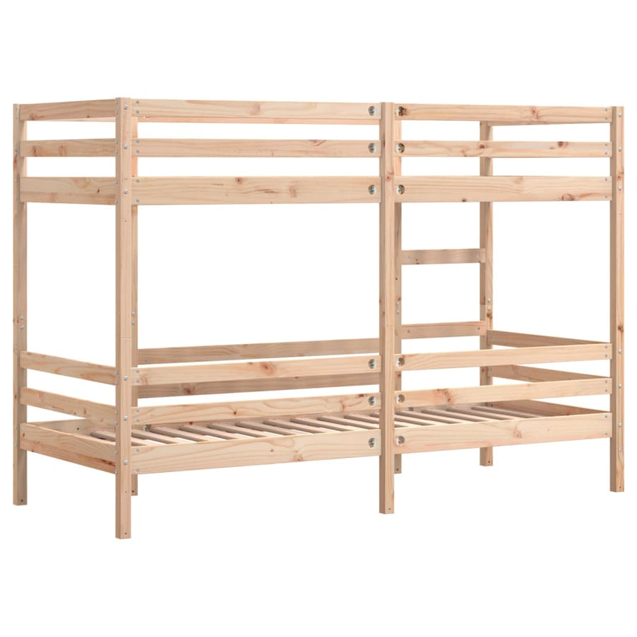 Stapelbed massief grenenhout 90x200 cm