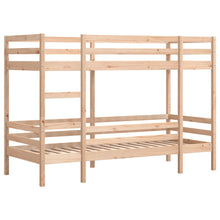 Stapelbed massief grenenhout 90x190 cm