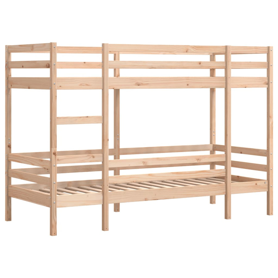 Stapelbed massief grenenhout 90x190 cm