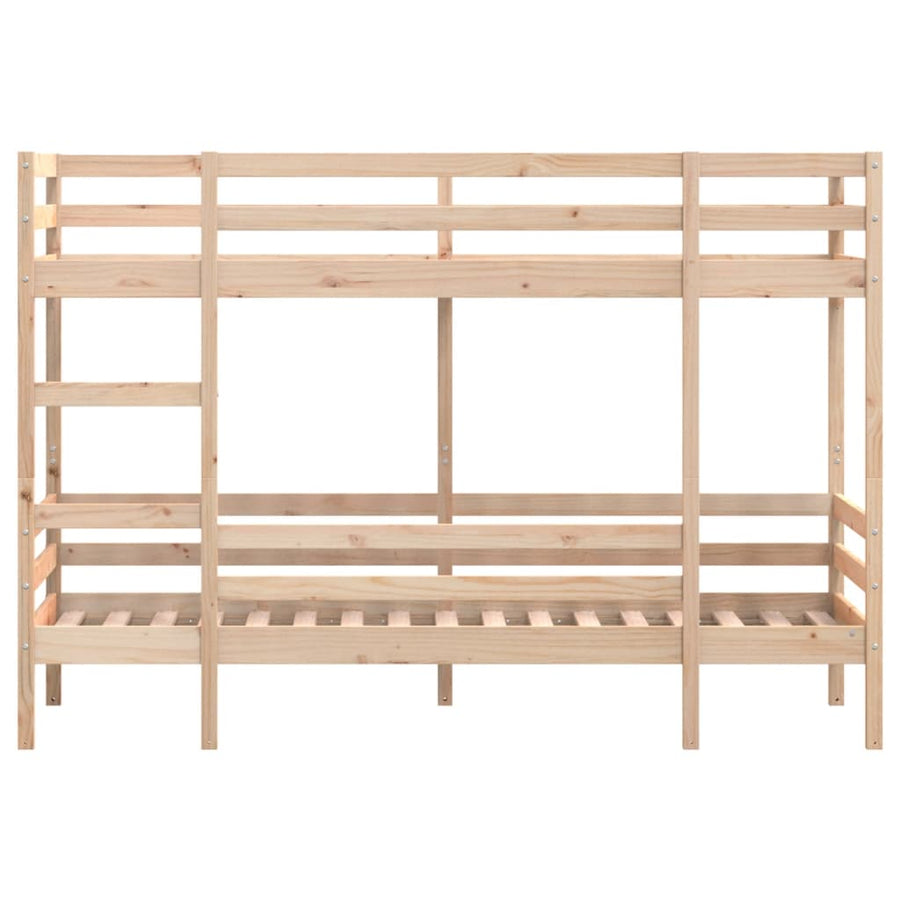 Stapelbed massief grenenhout 90x190 cm