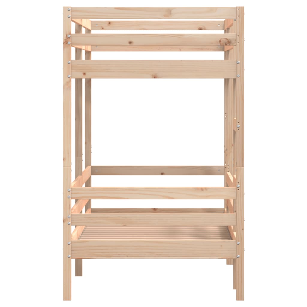 Stapelbed massief grenenhout 90x190 cm