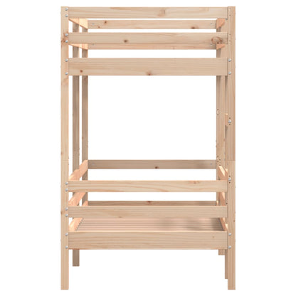 Stapelbed massief grenenhout 90x190 cm