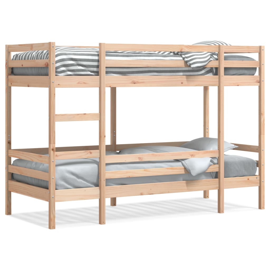 Stapelbed massief grenenhout 90x190 cm