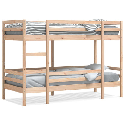 Stapelbed massief grenenhout 90x190 cm