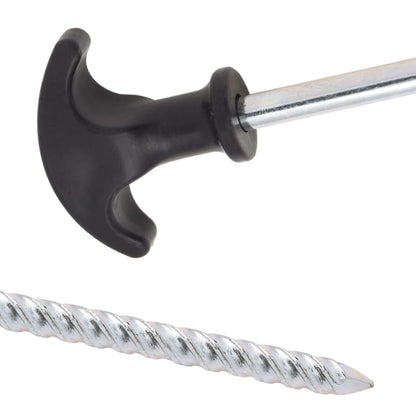 Tentharingen 24 st Ø7 mm 20 cm gegalvaniseerd staal