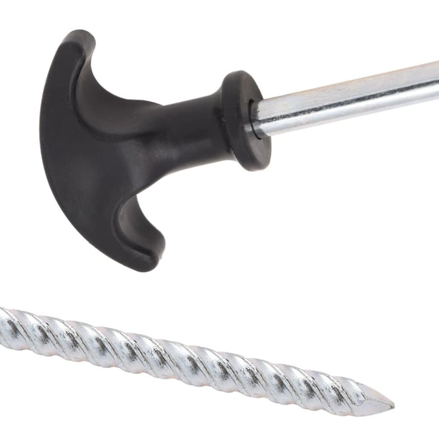 Tentharingen 24 st Ø7 mm 20 cm gegalvaniseerd staal