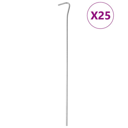 Tentharingen 25 st Ø4 mm 30 cm gegalvaniseerd staal