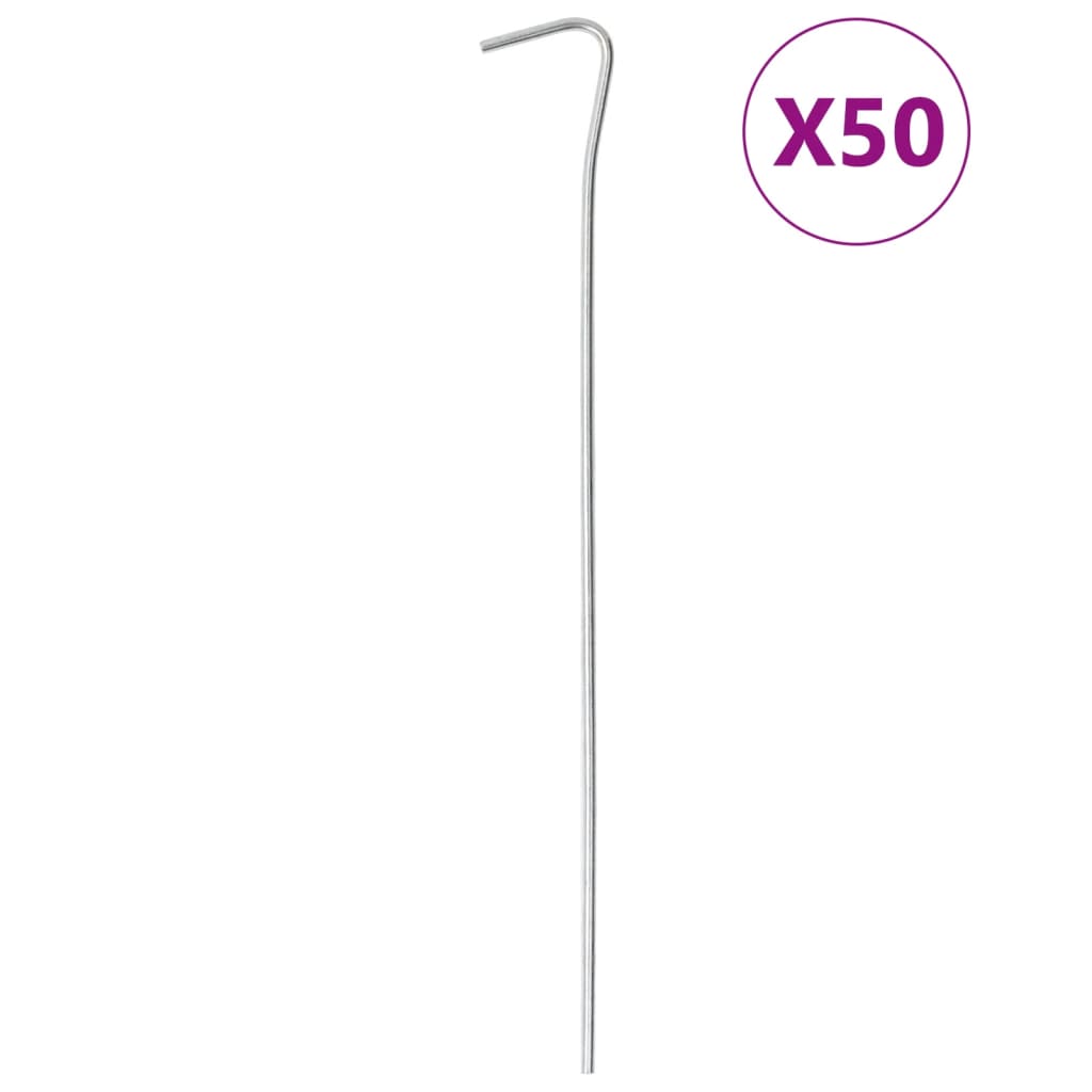 Tentharingen 50 st Ø6 mm 23 cm gegalvaniseerd staal