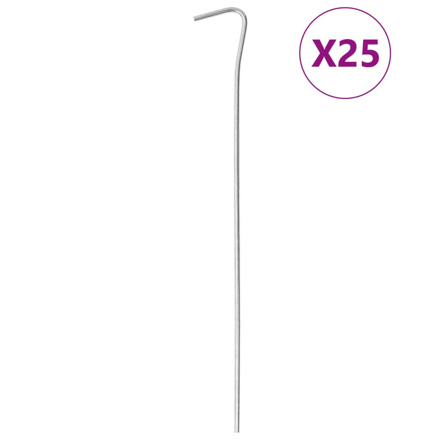 Tentharingen 25 st Ø6 mm 23 cm gegalvaniseerd staal