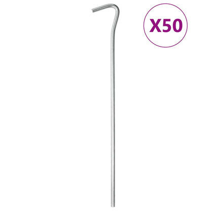Tentharingen 50 st Ø5 mm 23 cm gegalvaniseerd staal