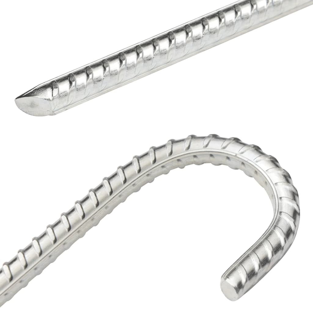 Tentharingen 12 st Ø10 mm 37 cm gegalvaniseerd staal