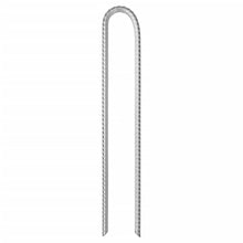 Tentharingen 6 st U-vormig Ø10 mm 37 cm gegalvaniseerd staal