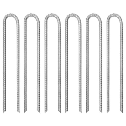 Tentharingen 6 st U-vormig Ø12 mm 41,5 cm gegalvaniseerd staal
