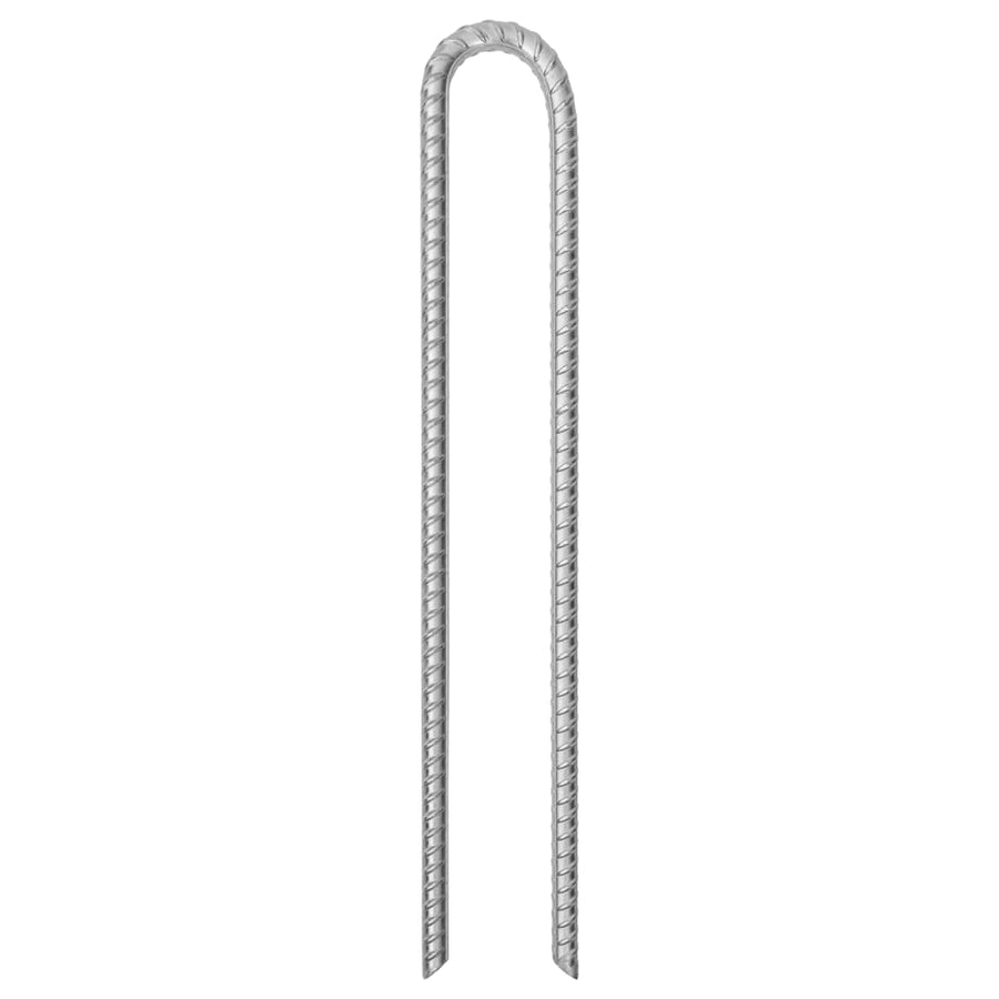 Tentharingen 6 st U-vormig Ø12 mm 41,5 cm gegalvaniseerd staal