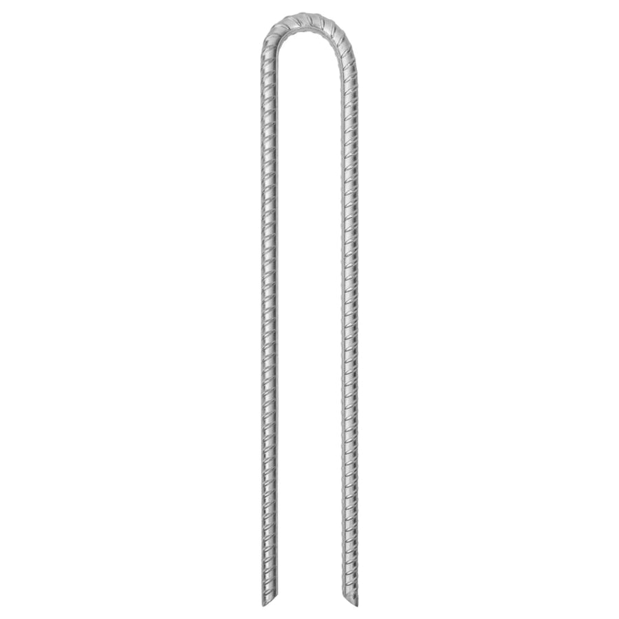 Tentharingen 12 st U-vormig Ø12 mm 41,5 cm gegalvaniseerd staal