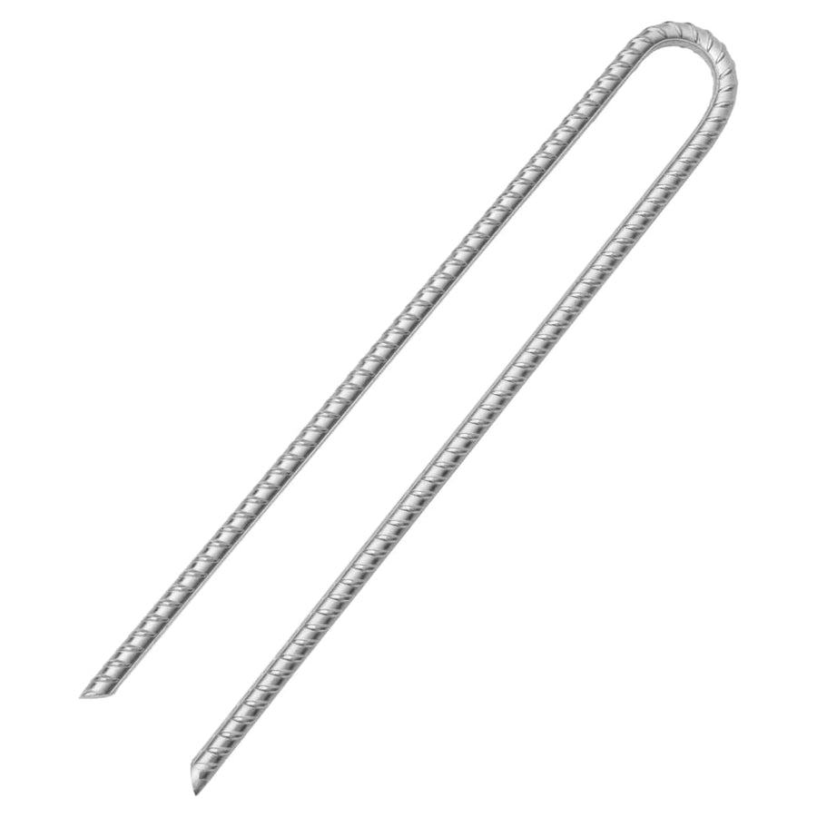 Tentharingen 12 st U-vormig Ø12 mm 41,5 cm gegalvaniseerd staal